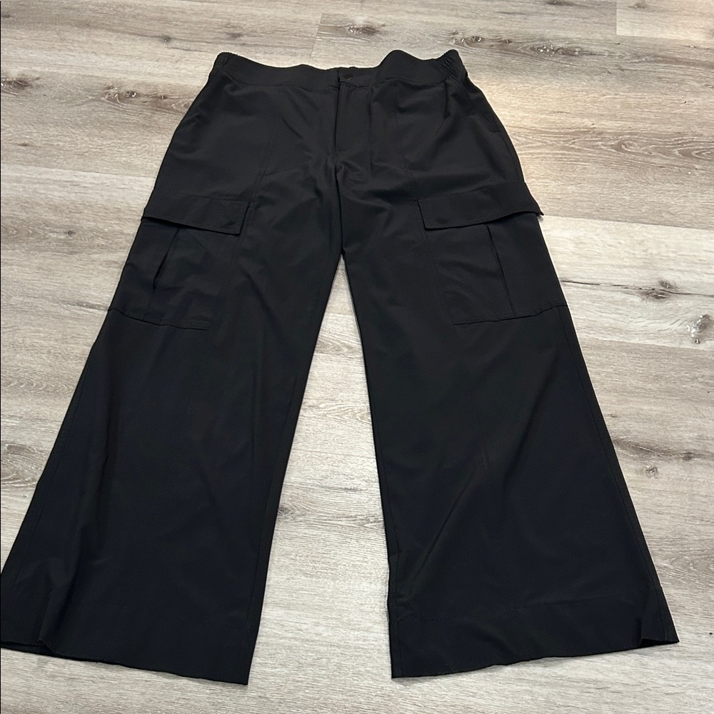 Athleta black Wide-Leg Pants